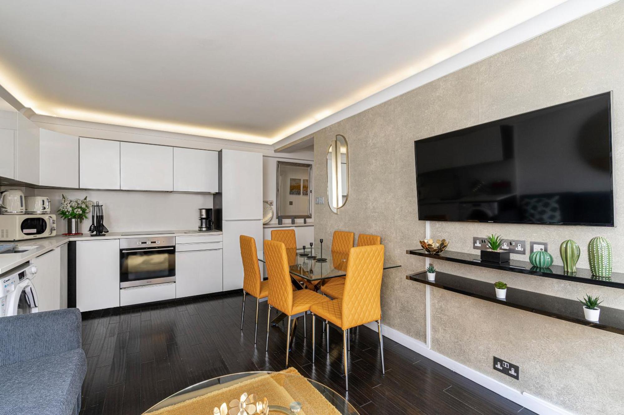 Elegant 3 Bedrooms Apartment Near Hyde Park & Oxford St Londres Extérieur photo
