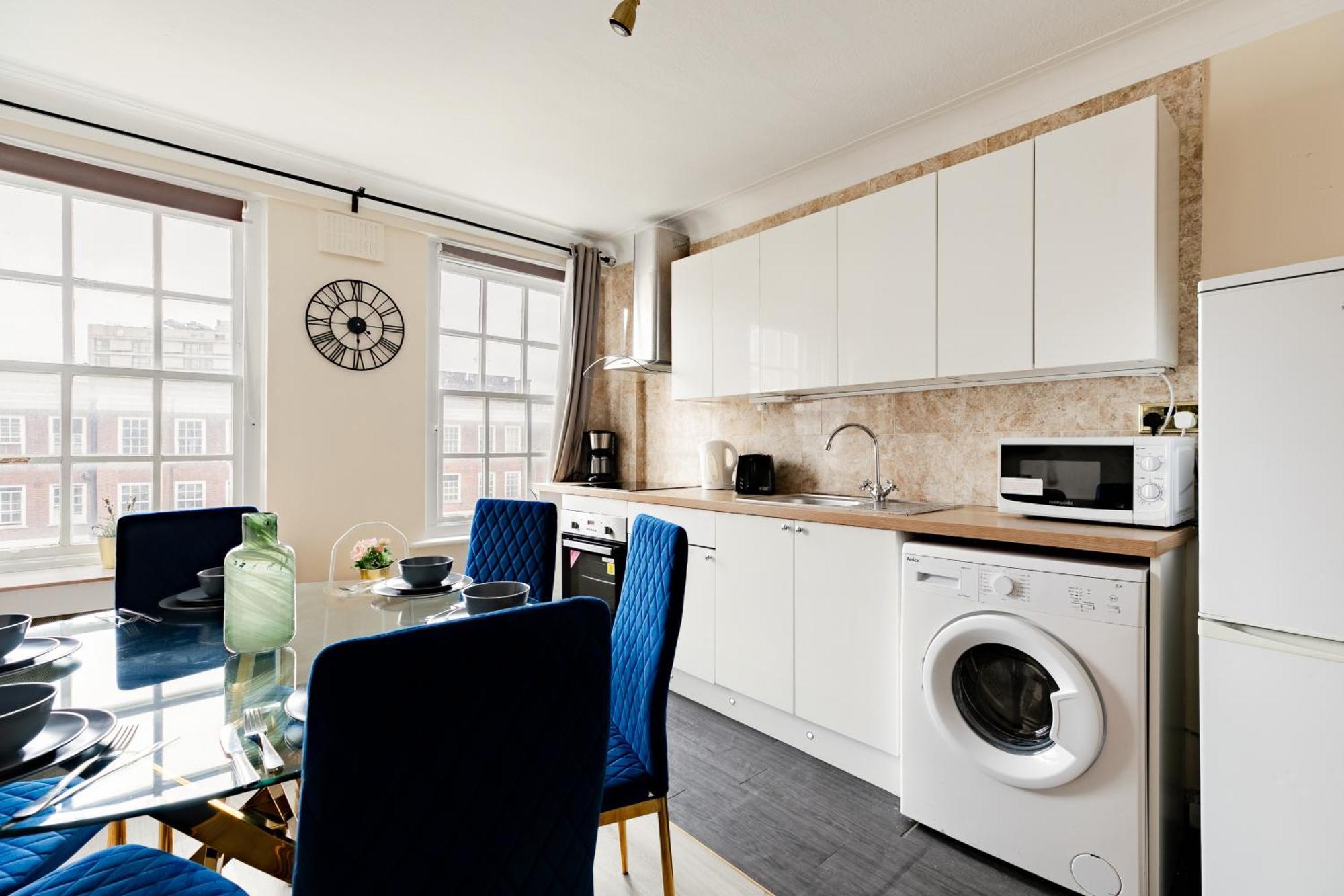 Elegant 3 Bedrooms Apartment Near Hyde Park & Oxford St Londres Extérieur photo