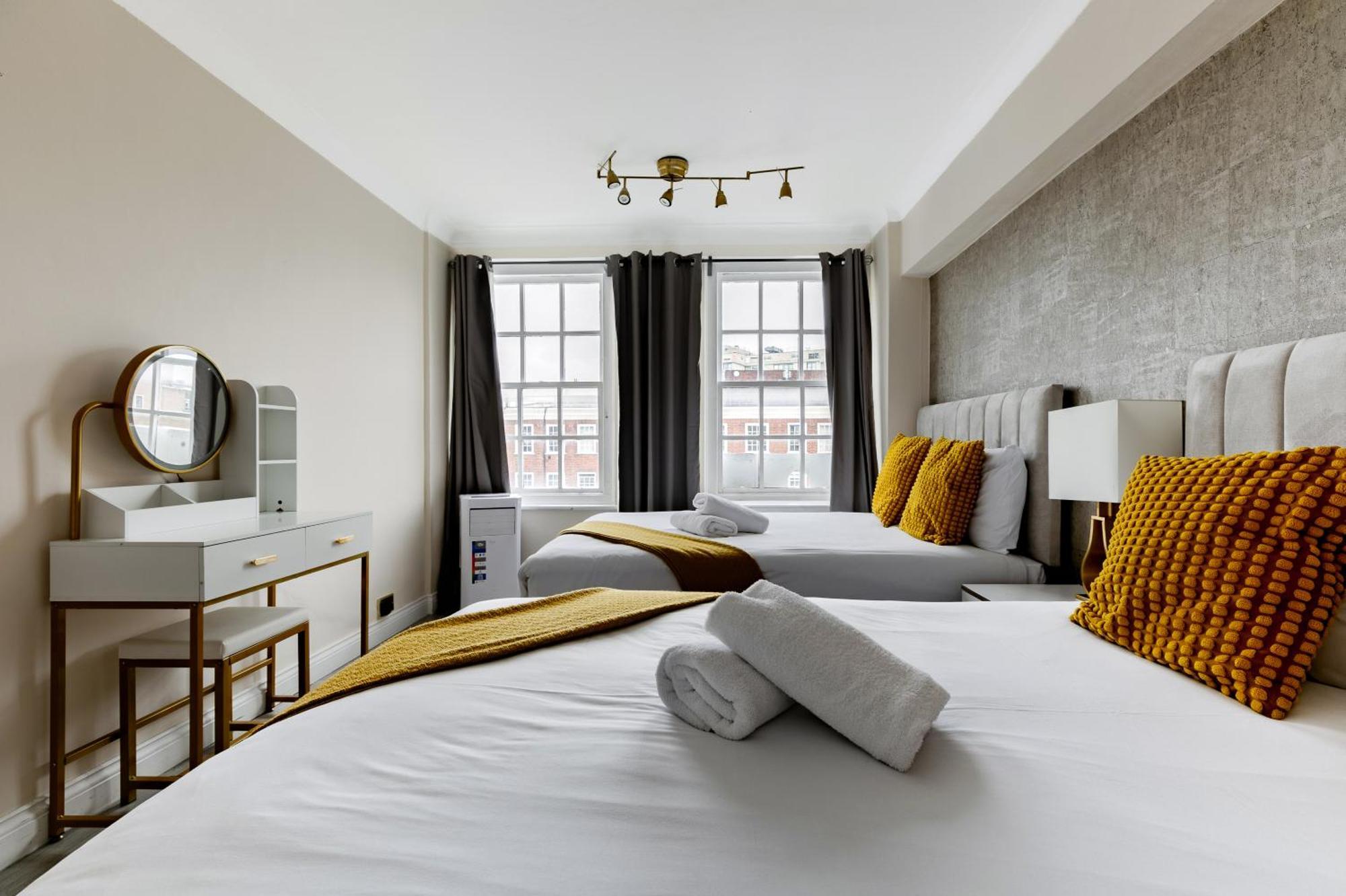 Elegant 3 Bedrooms Apartment Near Hyde Park & Oxford St Londres Extérieur photo